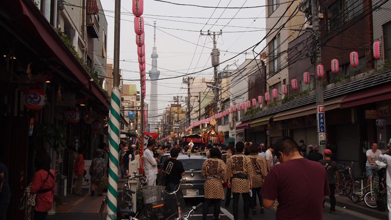 Skytree Sanja Matsuri