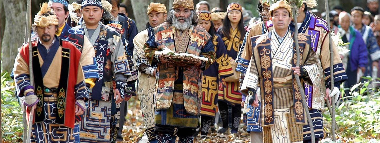 Ainu Prozession