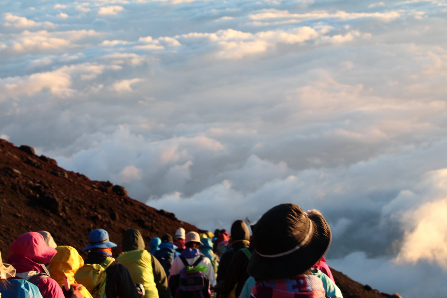 Fuji-san Aufstieg