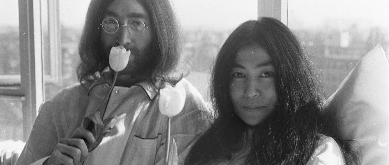 Yoko Ono und John Lennon