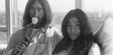 Yoko Ono und John Lennon