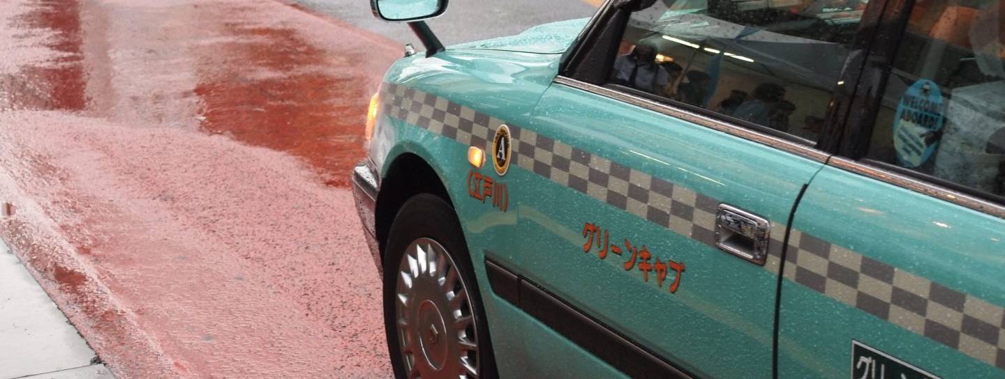 Japanisches Taxi