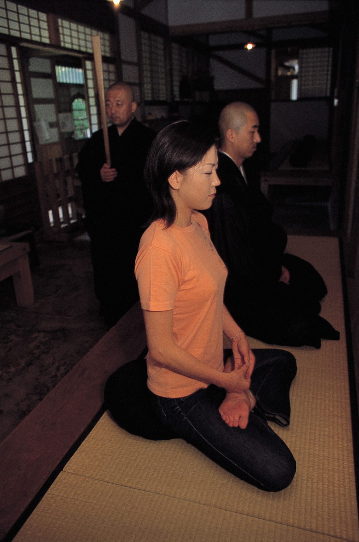 Zazen - die Sitzmeditation.