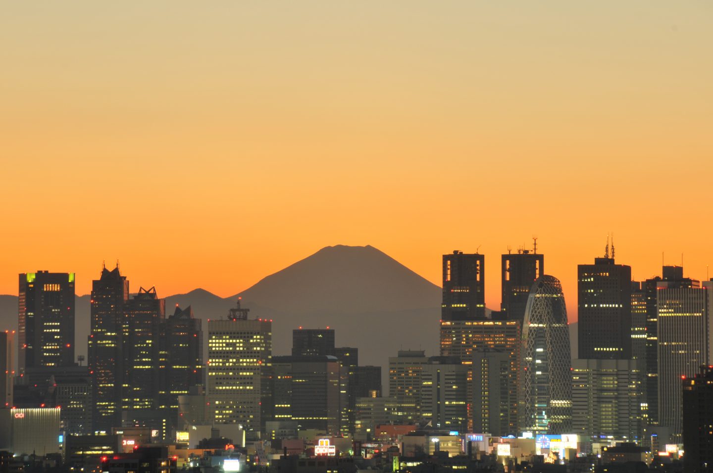 Fujisan Tokyo Skyline