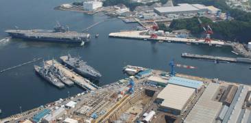 Yokosuka Hafen