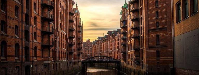 Hamburg river