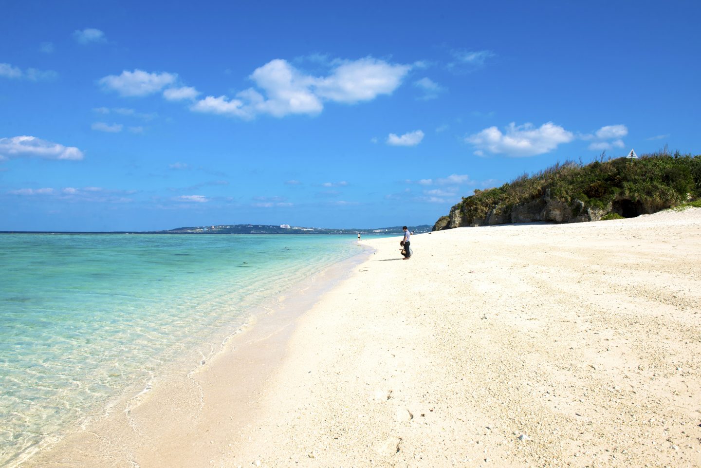 Sandstrand Okinawa