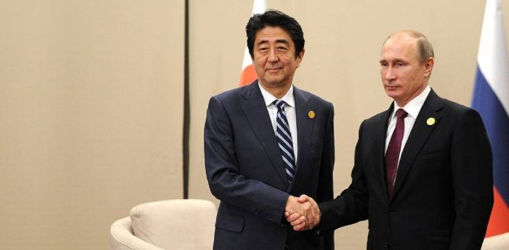 Putin Abe Friedensvertrag