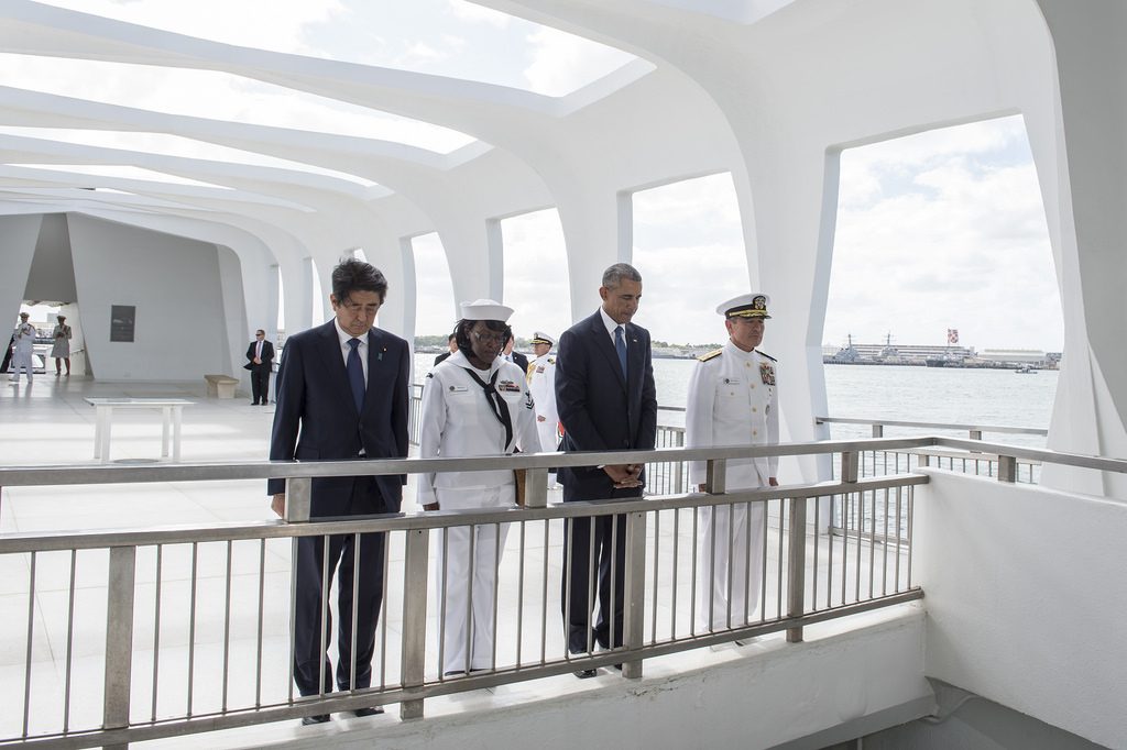 obama abe pearl harbor