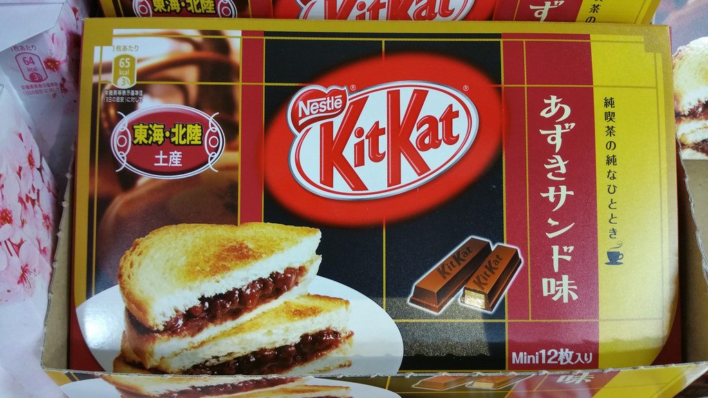 Kitkat verrückter Geschmack