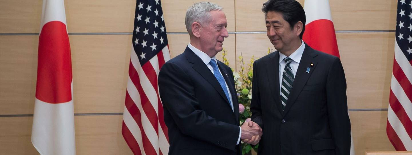 Mattis Japan Abe