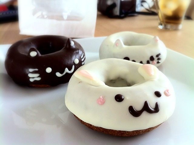 Katzen Donut Kawaii Japan