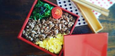 Soboro Bentō Rezept Japanisch kochen