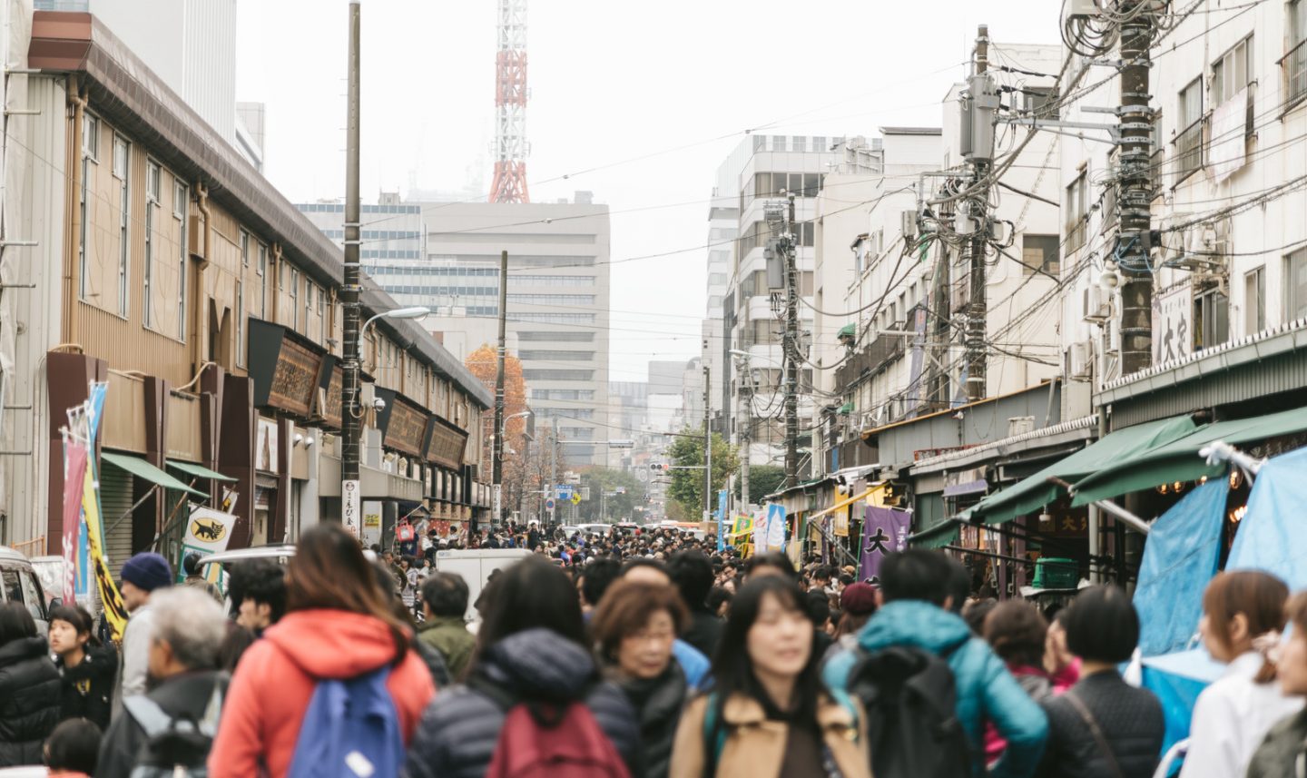 tsukiji fischmarkt