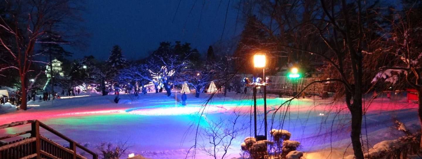 Hirosaki Snow Lantern Festival in Hirosaki