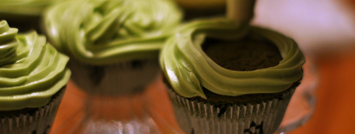 Matcha Zuckerguss Frosting Rezept