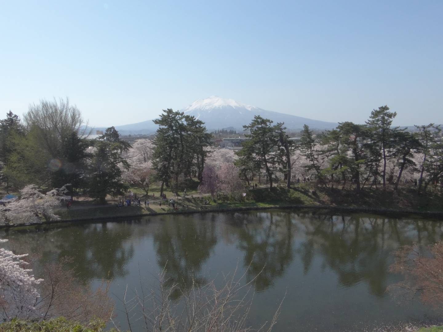 Kirschblüte in Hirosaki © Jennifer Romswinkel