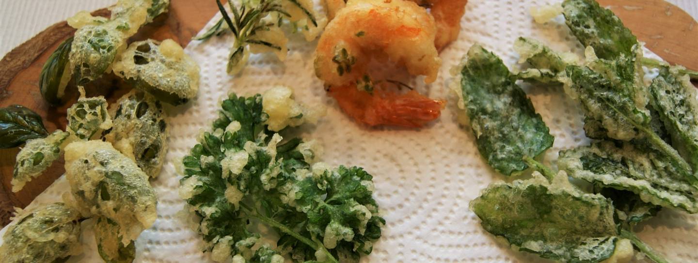 Kräuter Tempura Japan Rezept