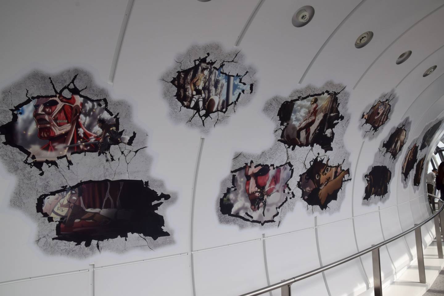 Attack on Titan Tokyo Skytree Ausstellung