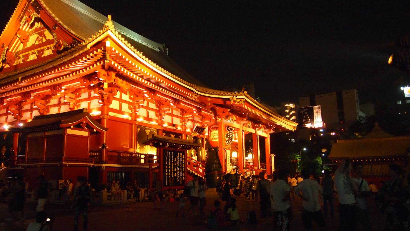 Erste Japan-Reise Asakusa Eindruck Japan Senso-ji