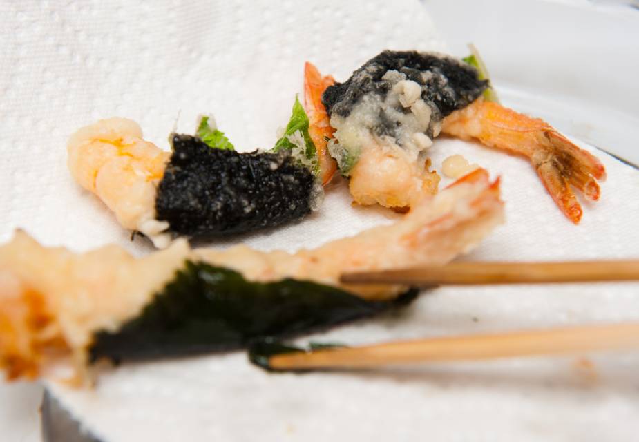 Ebi Tempura Nori Rezept