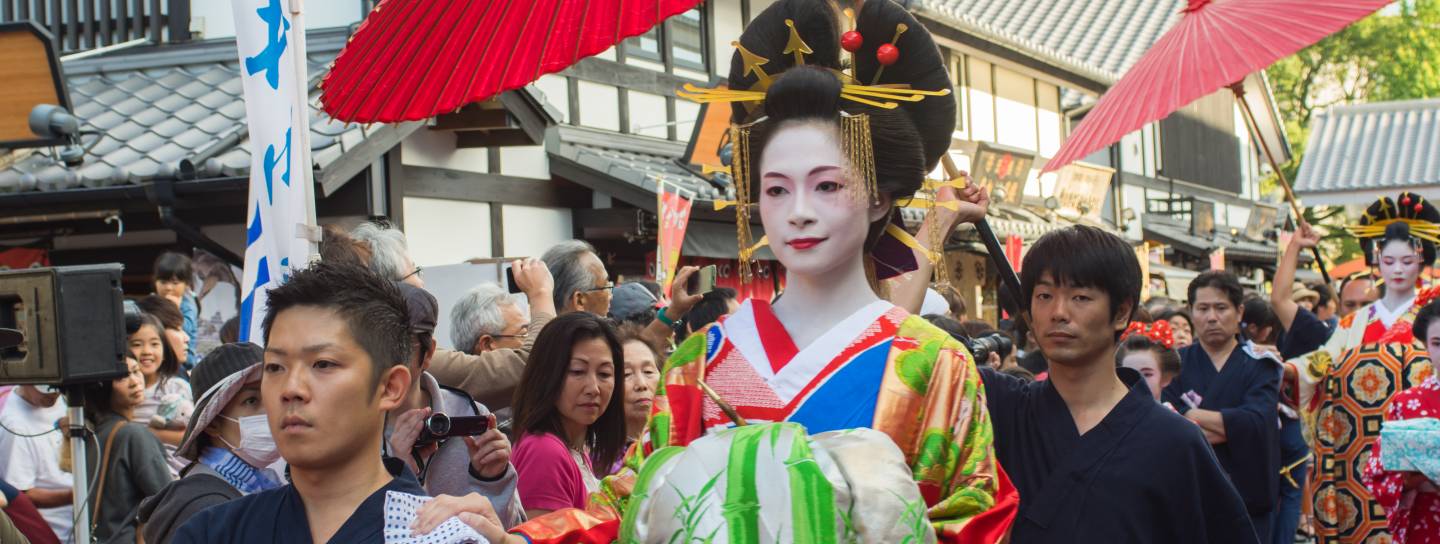 Edo-Zeit Edo Japan Tokyo Geisha Oiran Prostituierte