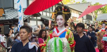 Edo-Zeit Edo Japan Tokyo Geisha Oiran Prostituierte