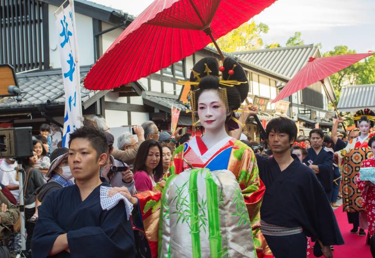 Edo-Zeit Edo Japan Tokyo Geisha Oiran Prostituierte