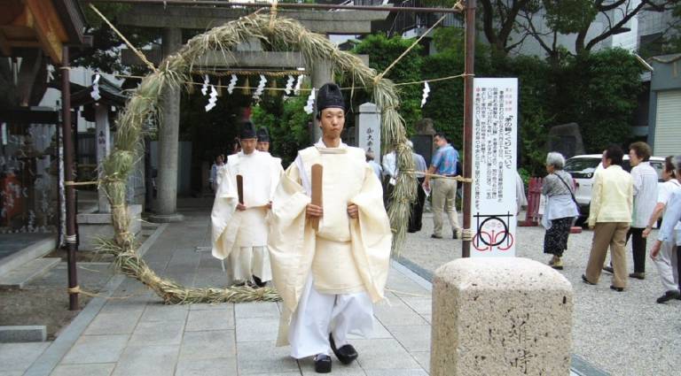 nagoshi no harae 夏越の祓 Japan Ritual Shinto Kultur Tradition