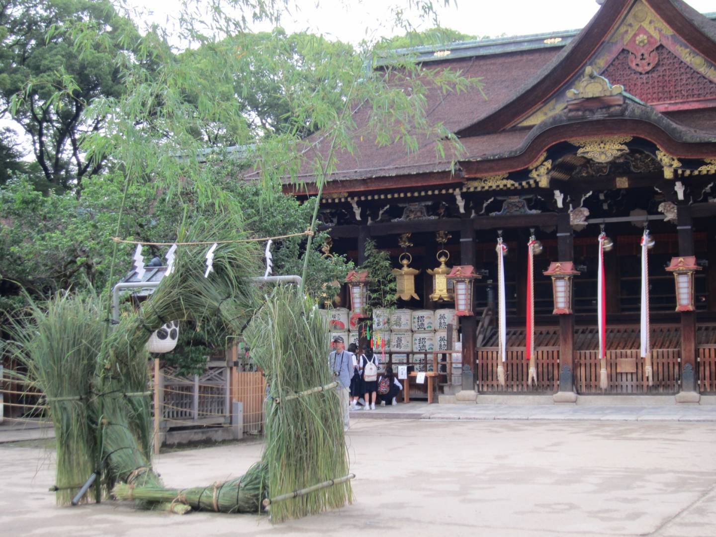 nagoshi no harae 夏越の祓 Japan Ritual Shinto Kultur Tradition