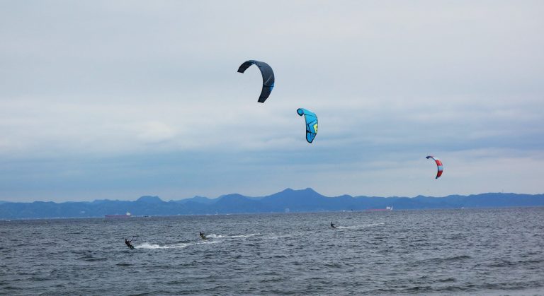 kitesurfer japan