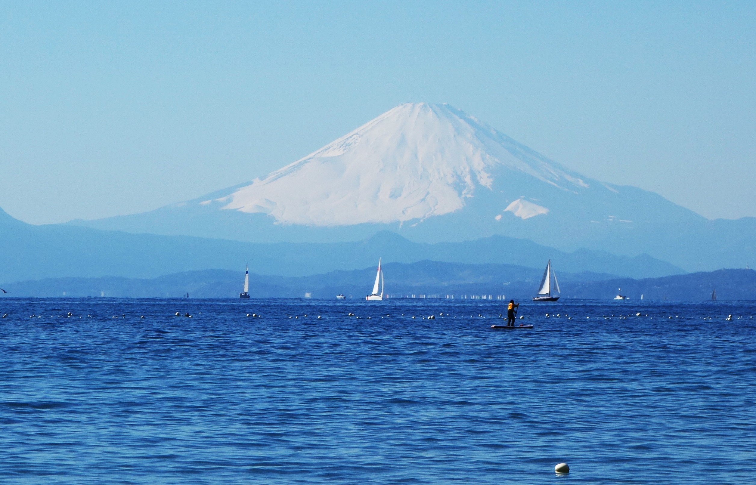 stand up paddling fuji