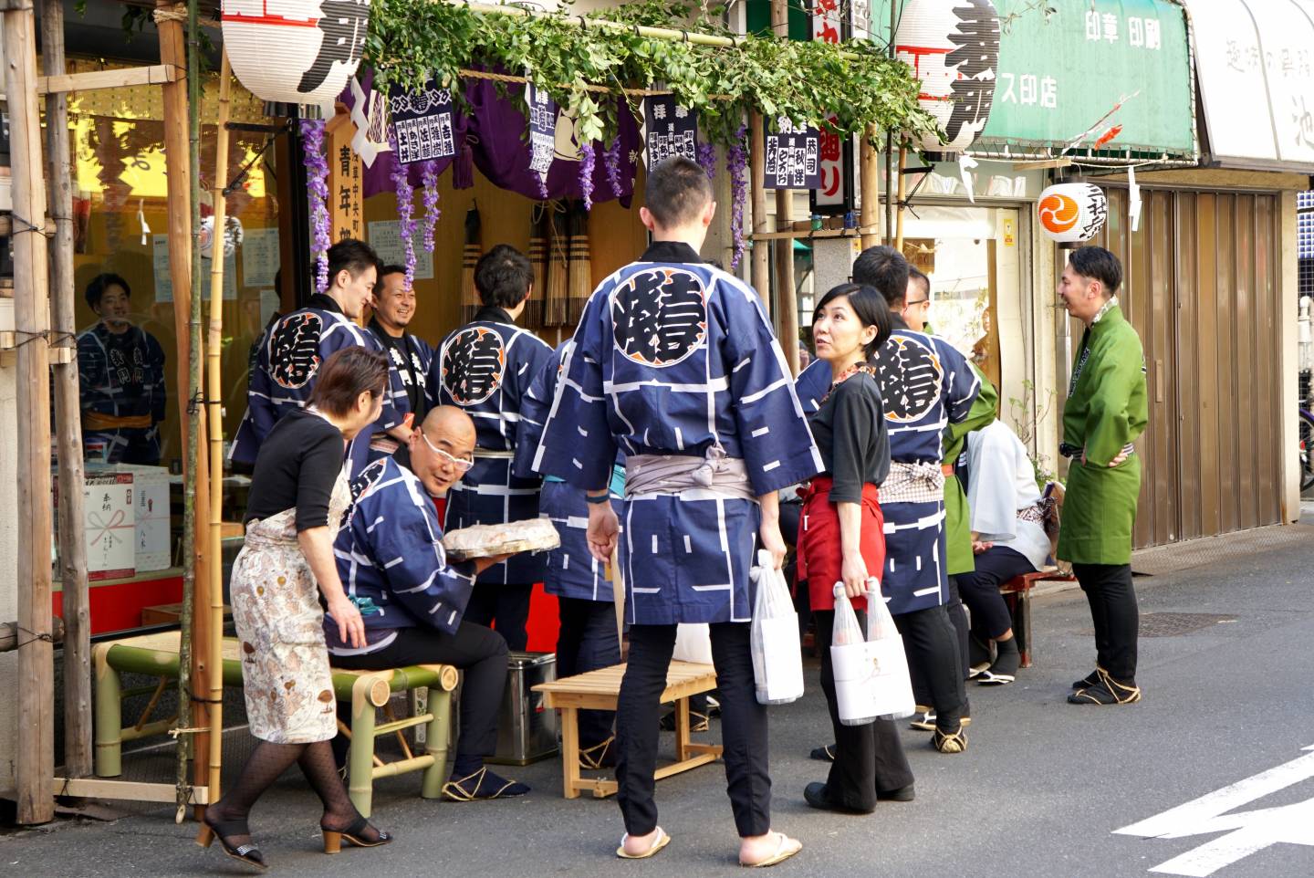 Festival Kleidung Asakusa