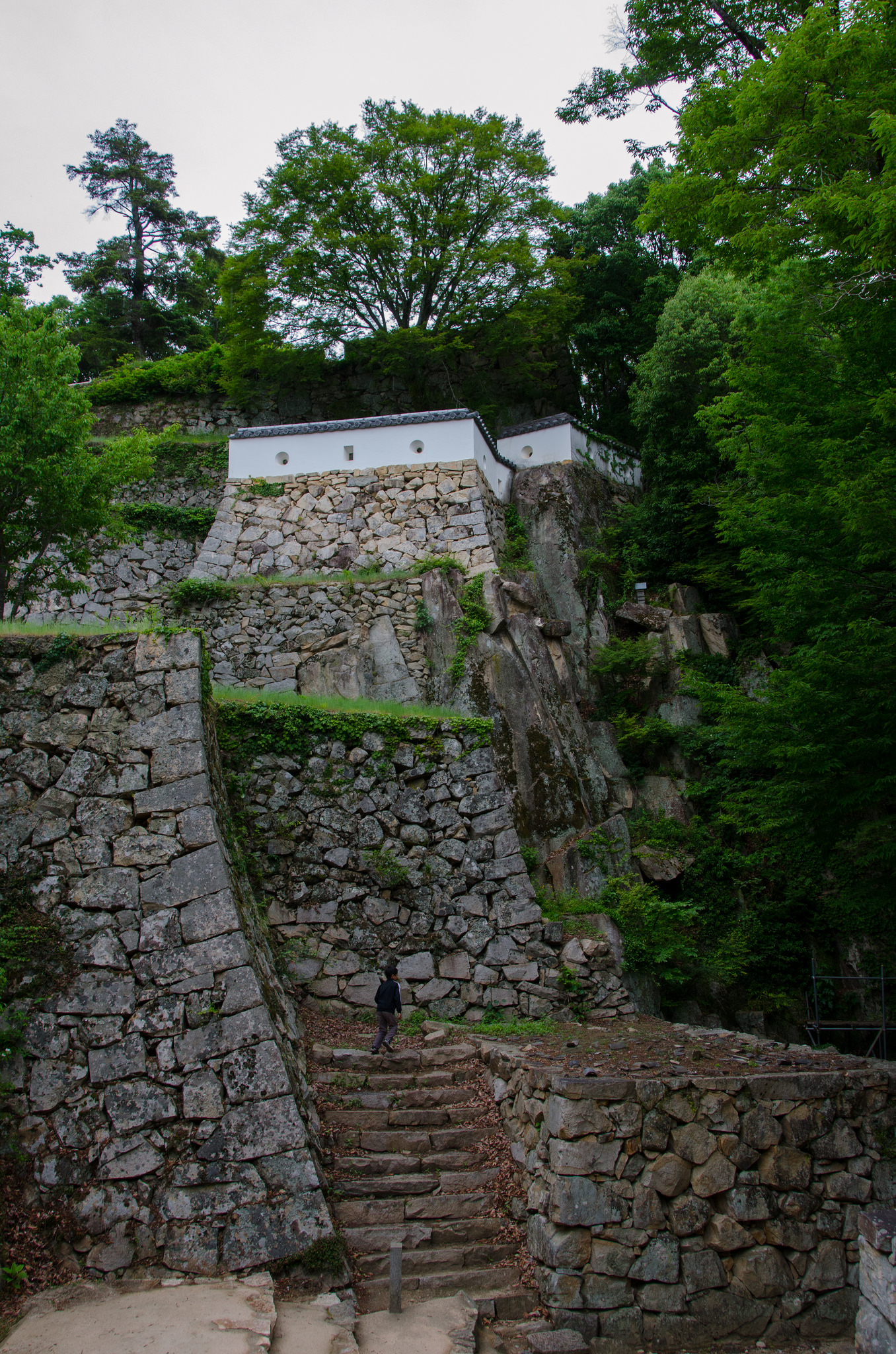 Burg Matsuyama in Bitchū-Takahashi