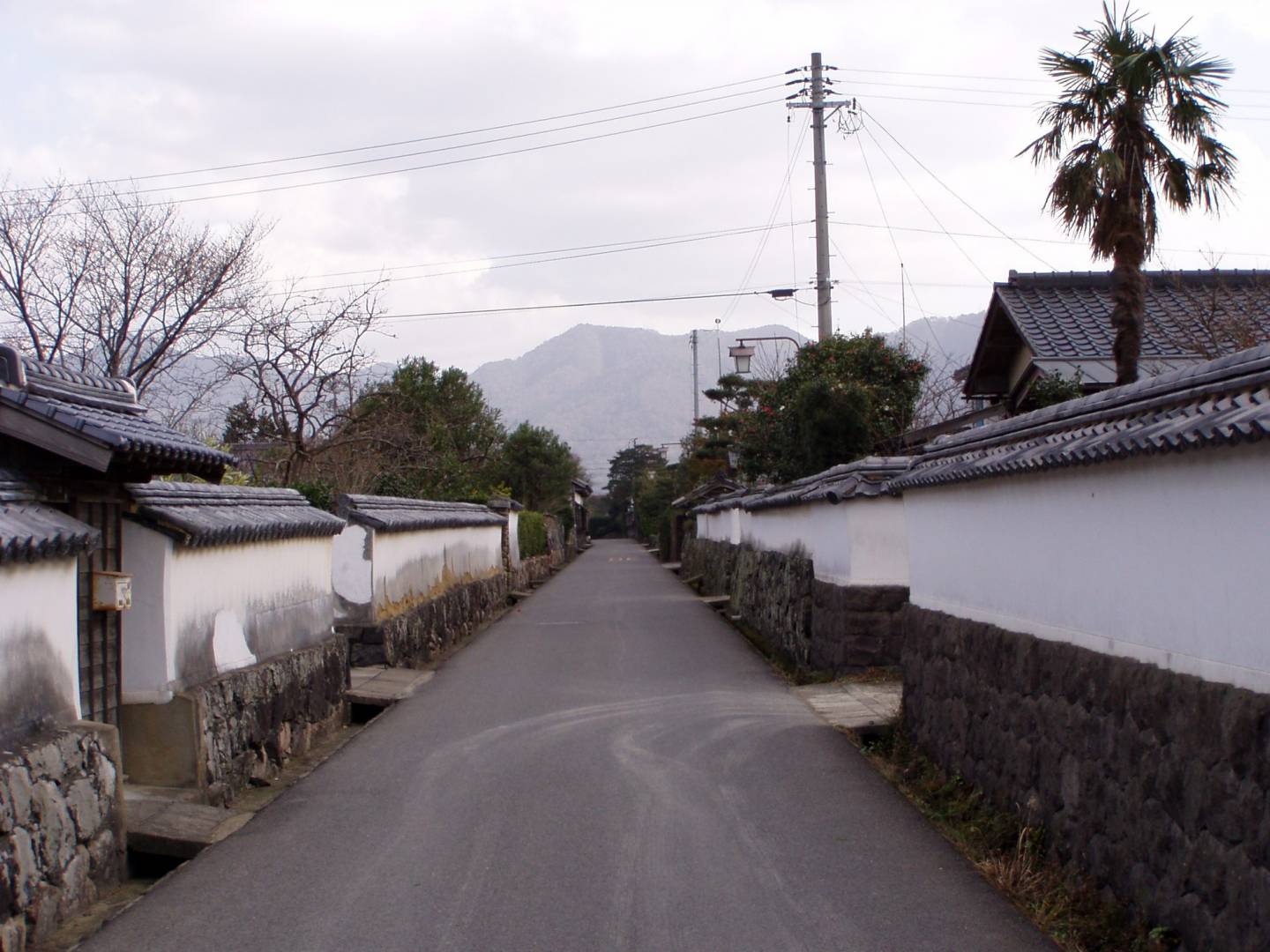 Alte Straße in Hagi