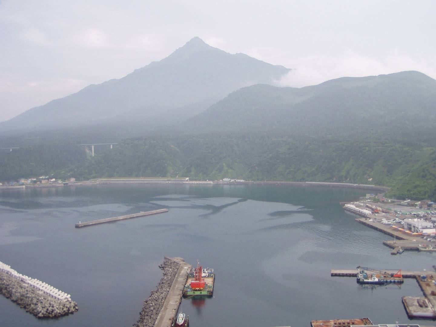 Die Insel Rishiri bei Hokkaidō