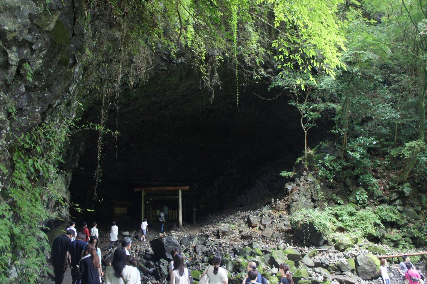 Der Amano Iwato-Schrein in Takachiho