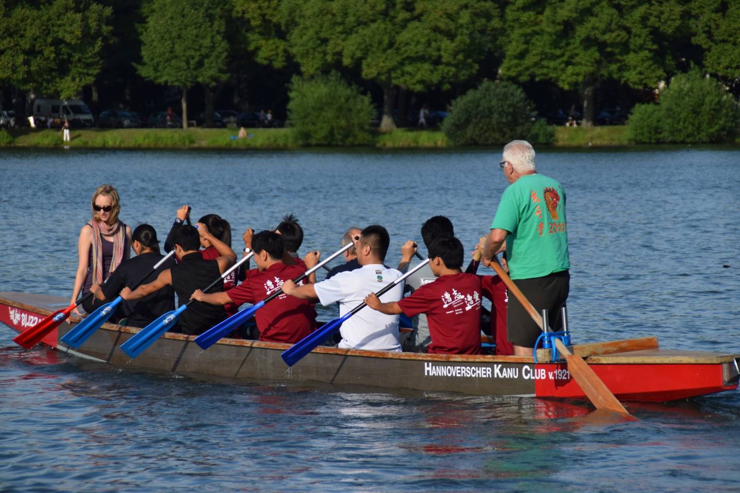 Drachenbootfahren in Hannover