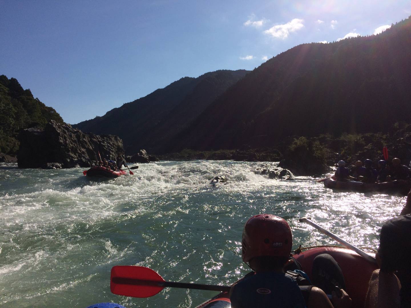 Rafting tokushima