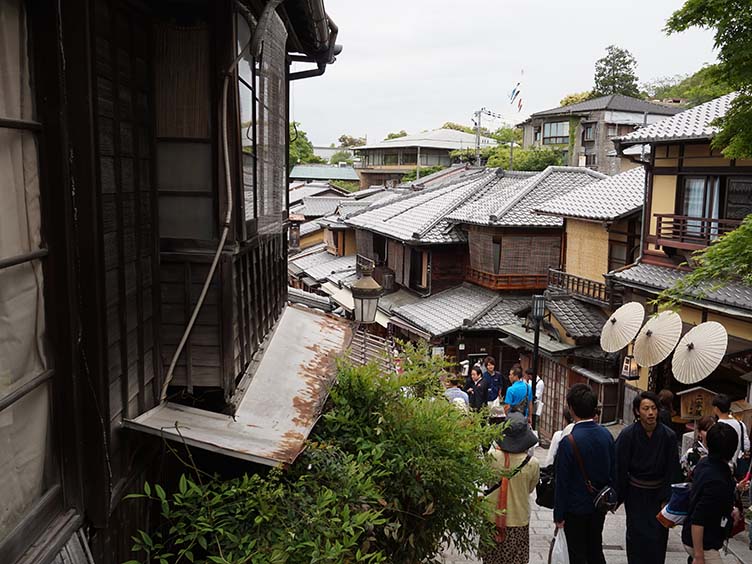 Gegend um den Kiyomizudera