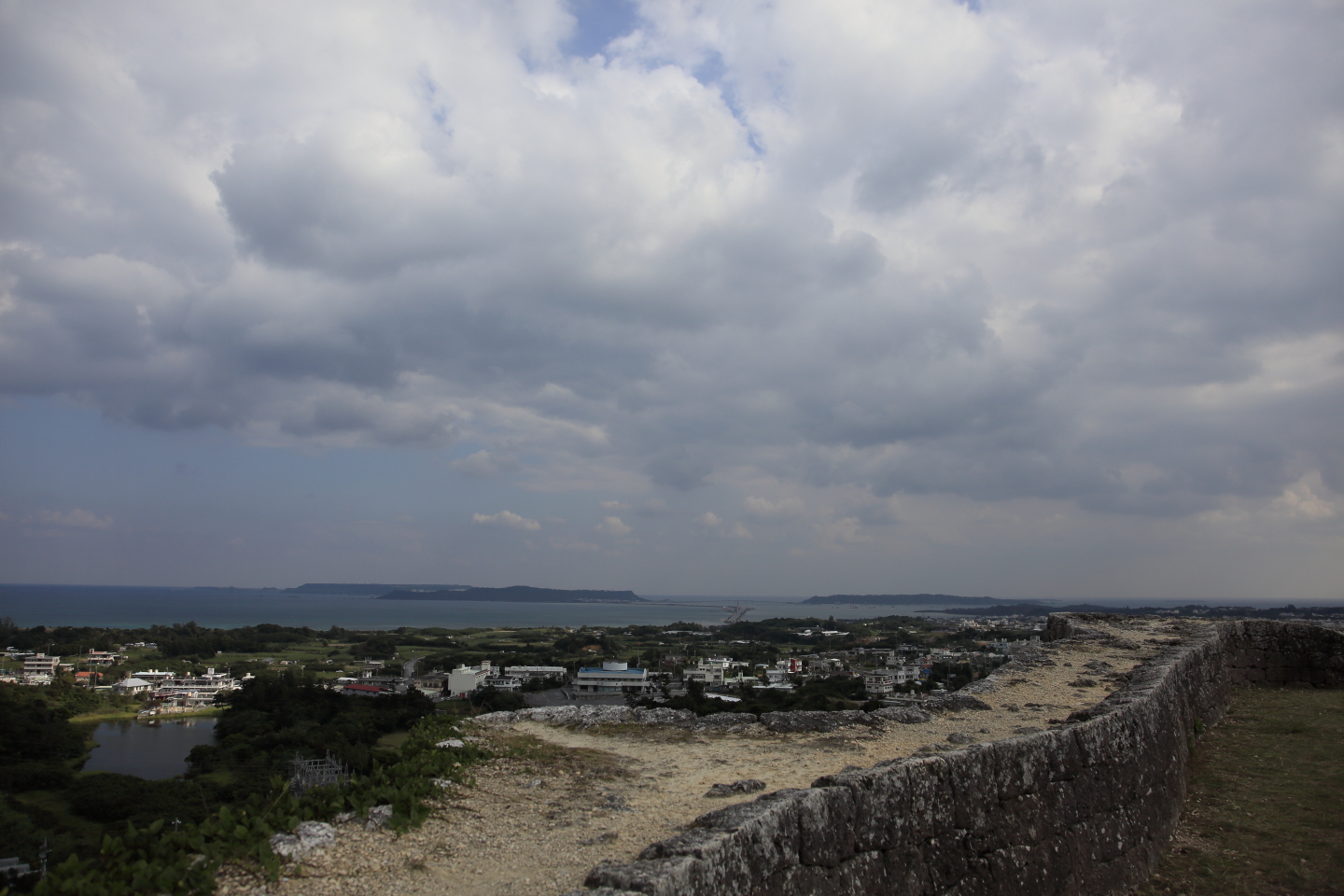 Meerblick vom Schloss Katsuren