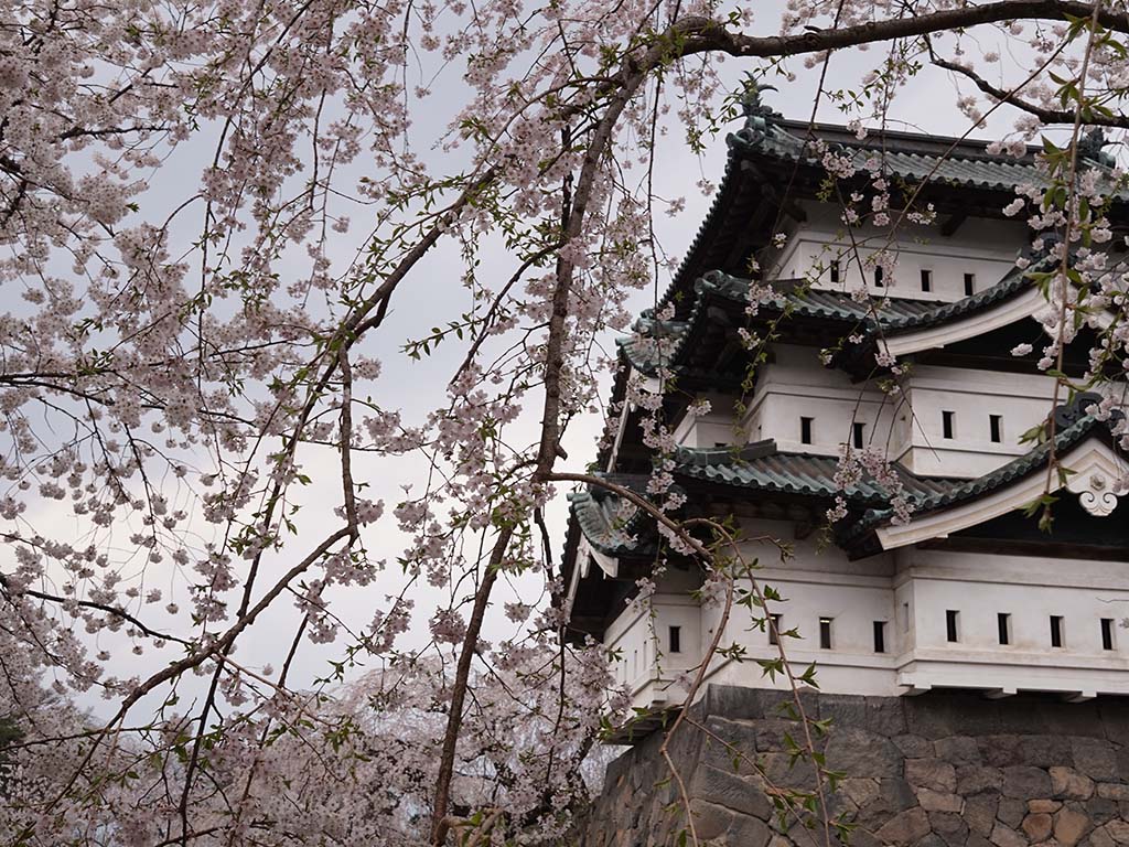 Die Burg in Hirosaki