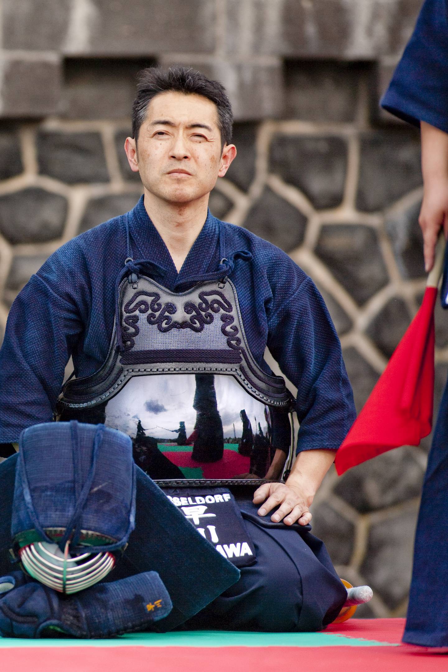 kampfkunstdarbietung auf dem japantag