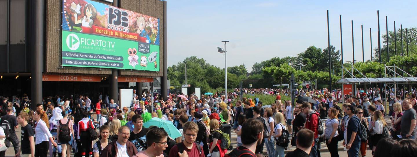 Der Eingangsbereich der DoKomi