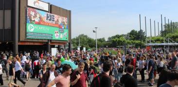 Der Eingangsbereich der DoKomi