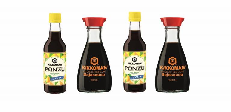 Kikkoman Sojasauce und Ponzu