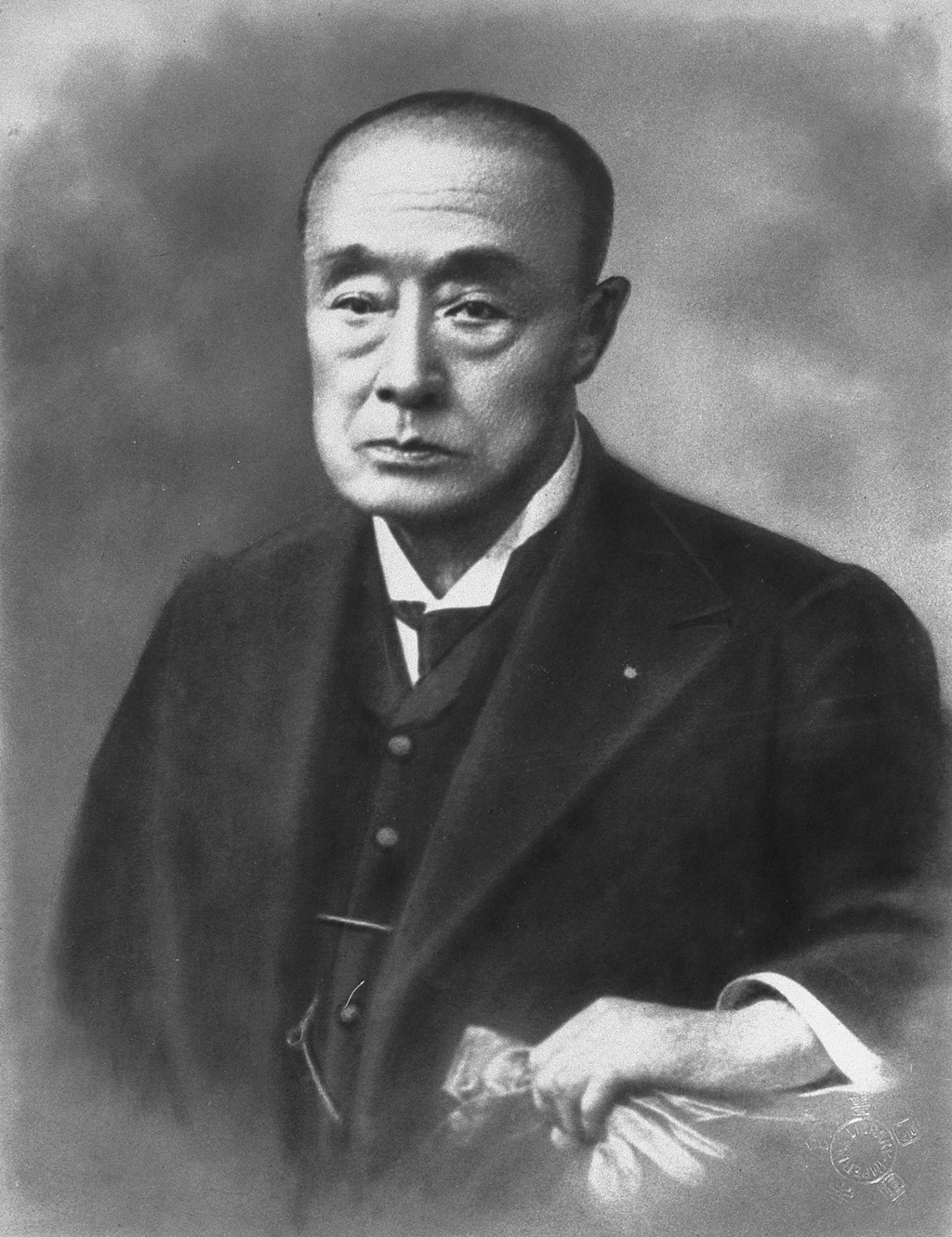 Porträt von Tokugawa Yoshinobu