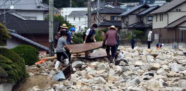 unwetter japan