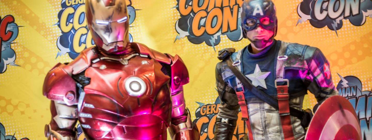 Von Iron Man bis Captain America: Die Photoshoots bei der German Comic Con sind immer ein ganz besonderes Erlebnis.