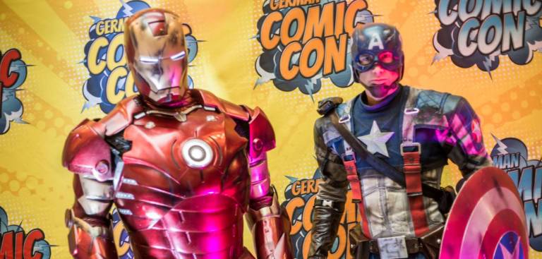 Von Iron Man bis Captain America: Die Photoshoots bei der German Comic Con sind immer ein ganz besonderes Erlebnis.